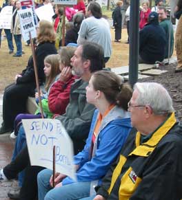 Generations marched together.