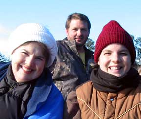 Sue, Megan, and Robert