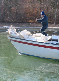 Russian Icebreaker arrives in the nick of time!