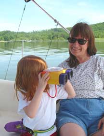 Laura and Mommy