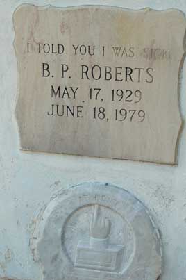 Famous Key West Headstone