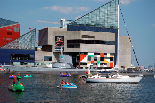 paddleboats at Baltimore