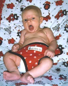 Her mouth is growing, too.