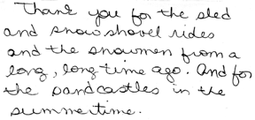 Winter and summer...